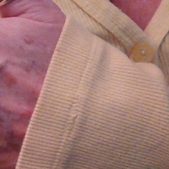 Blush by Spiegel light yellow ribbed sweater - Picture 4 of 4